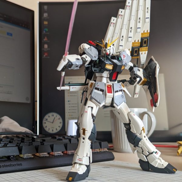 RG νガンダム ～余剰塗料供養＋習作～
