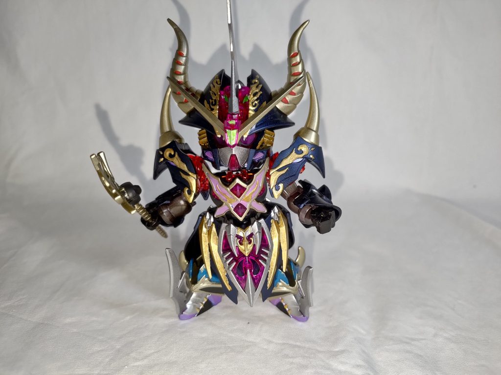 サポートメカ形態を外した本体なんかちょっと寂しい感じになりました