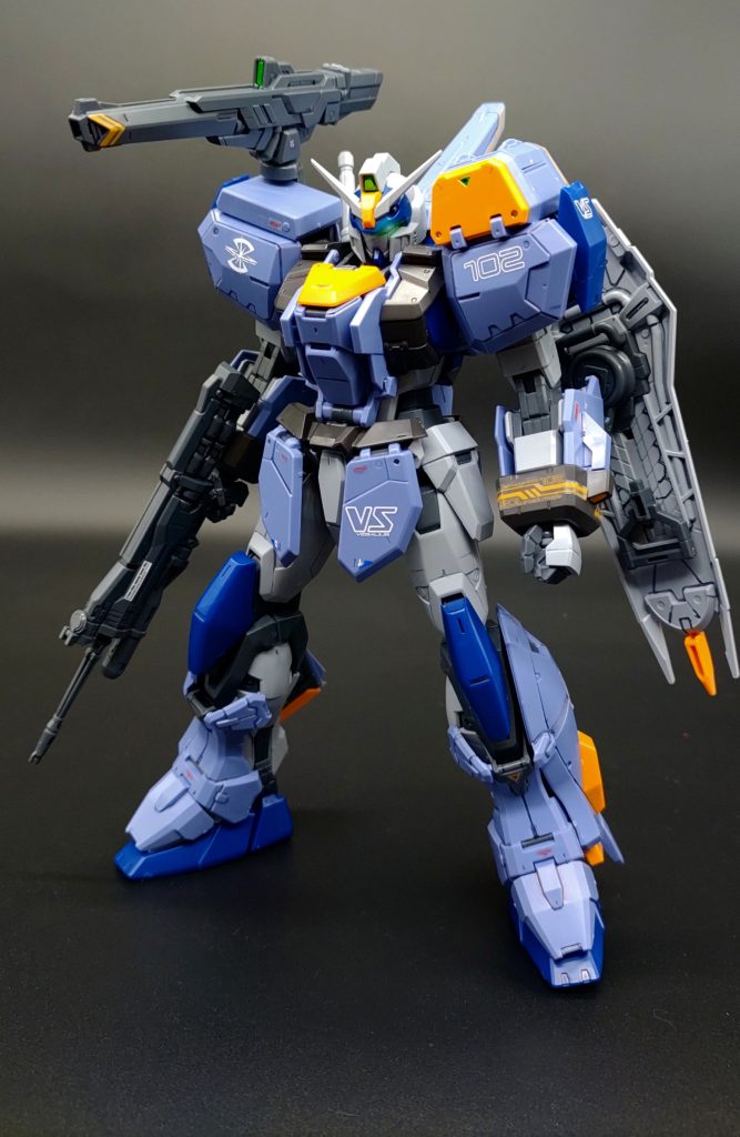 MG デュエルガンダム アサルトシュラウド 改修塗装完成品☆ - プラモデル