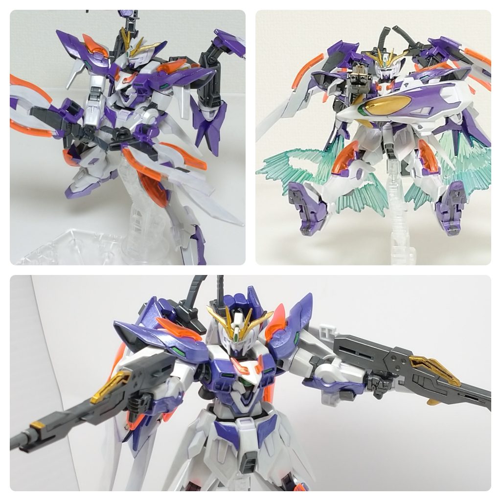 仕上げは全てグロスバーニッシュで。クリアパーツも同様に。