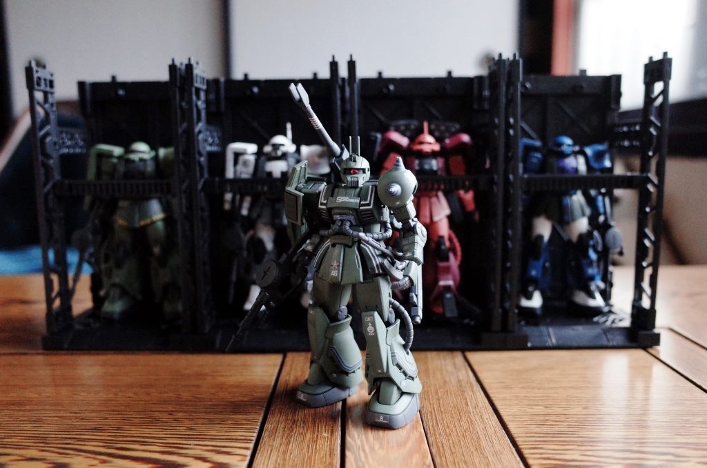 　1/144 HG ザクキャノン(イアン・グレーデン機)　–4枚目/制作者：だんくら工房・mk戦車