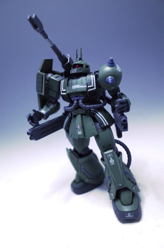 　1/144 HG ザクキャノン(イアン・グレーデン機)　–2枚目/制作者：だんくら工房・mk戦車