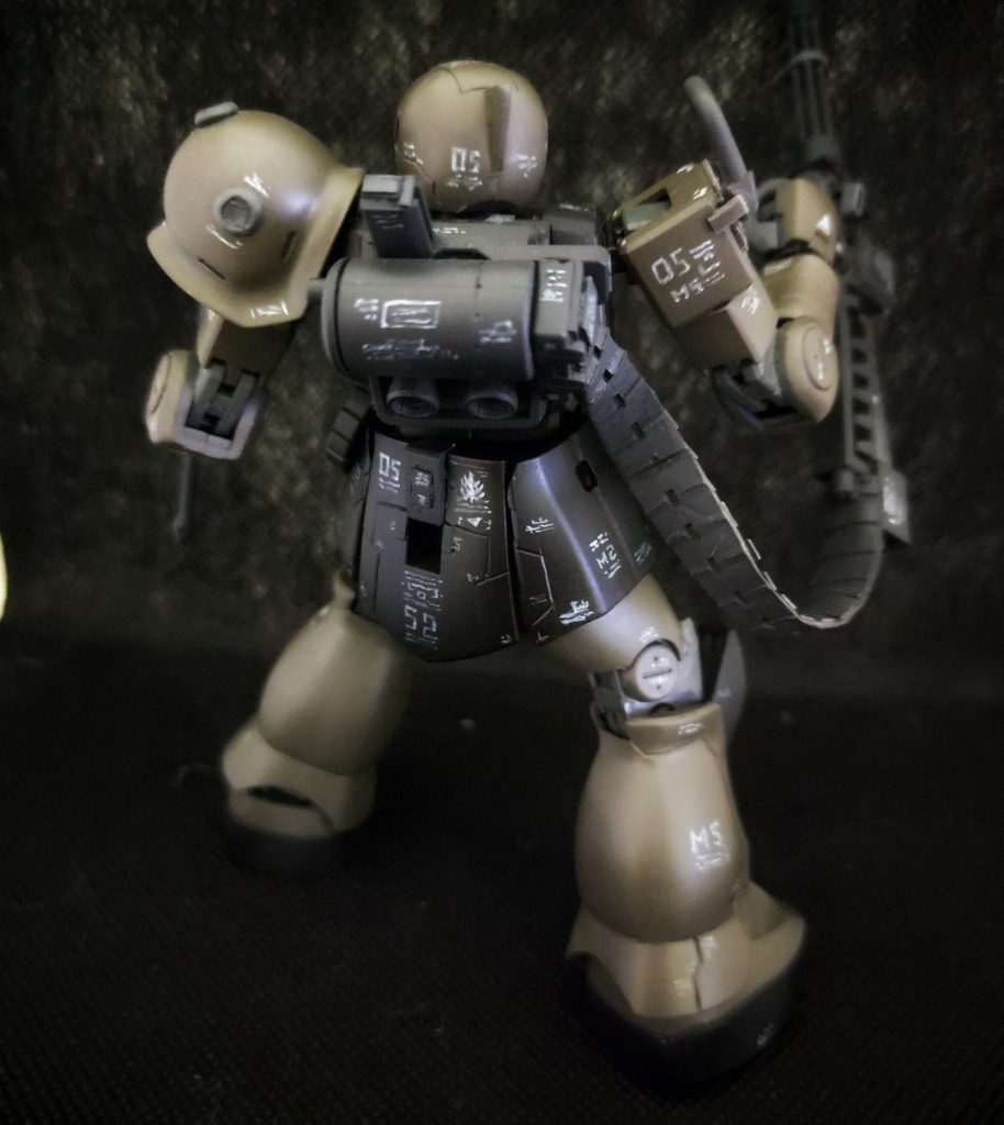 デカール貼りが苦手なので手描きで再現してます。しかし手描きには限界がある…デカール貼りを練習したいと思いました💦