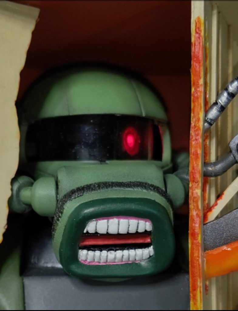 徐々に狂いはじめていくジャック・トランスを演じるのは名優 ジャック・ニコルソンならぬ MS ザック・ニコルソン (？)