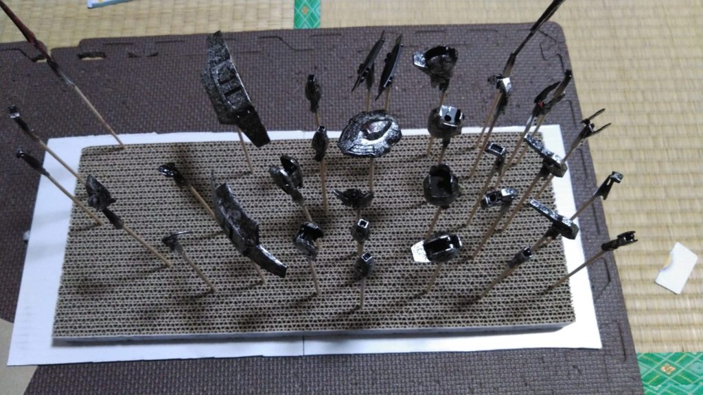 クロサフ→ラップにシルバー付けてチョンチョン( ゚∀゚)