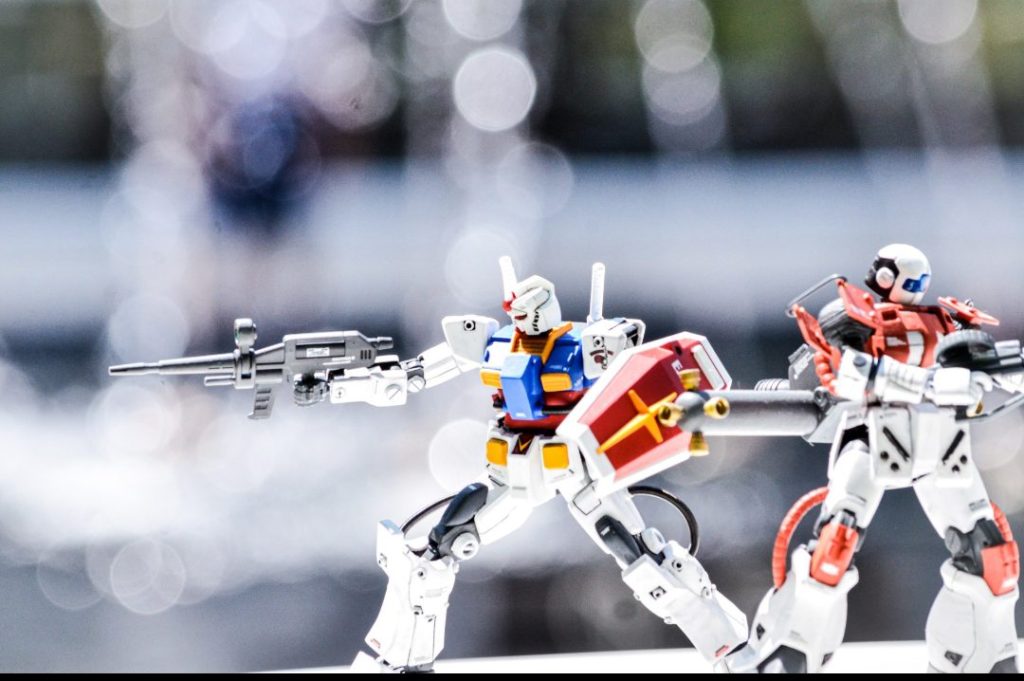 ザニーとのツーショット。これも噴水の前で撮っています。