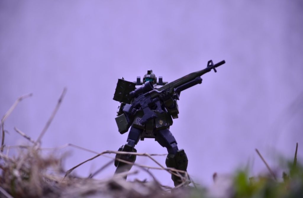 最後に正面から。ジムカスタムの方の写真があまり無くて申し訳ないです。ご覧いただきありがとうございました！