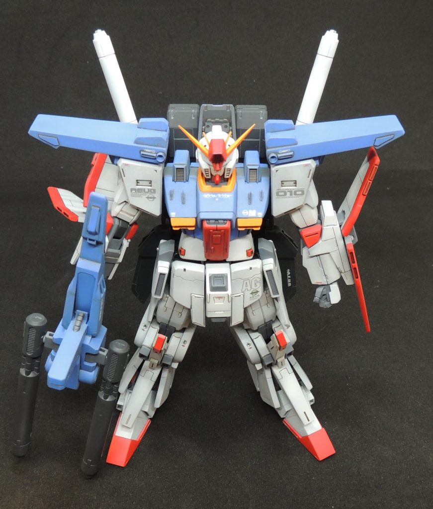 デカールは、1/100ZZガンダム(Ver.Ka)、ヴェルテクスデカール、その他ガンダムデカールからチョイスしています。
