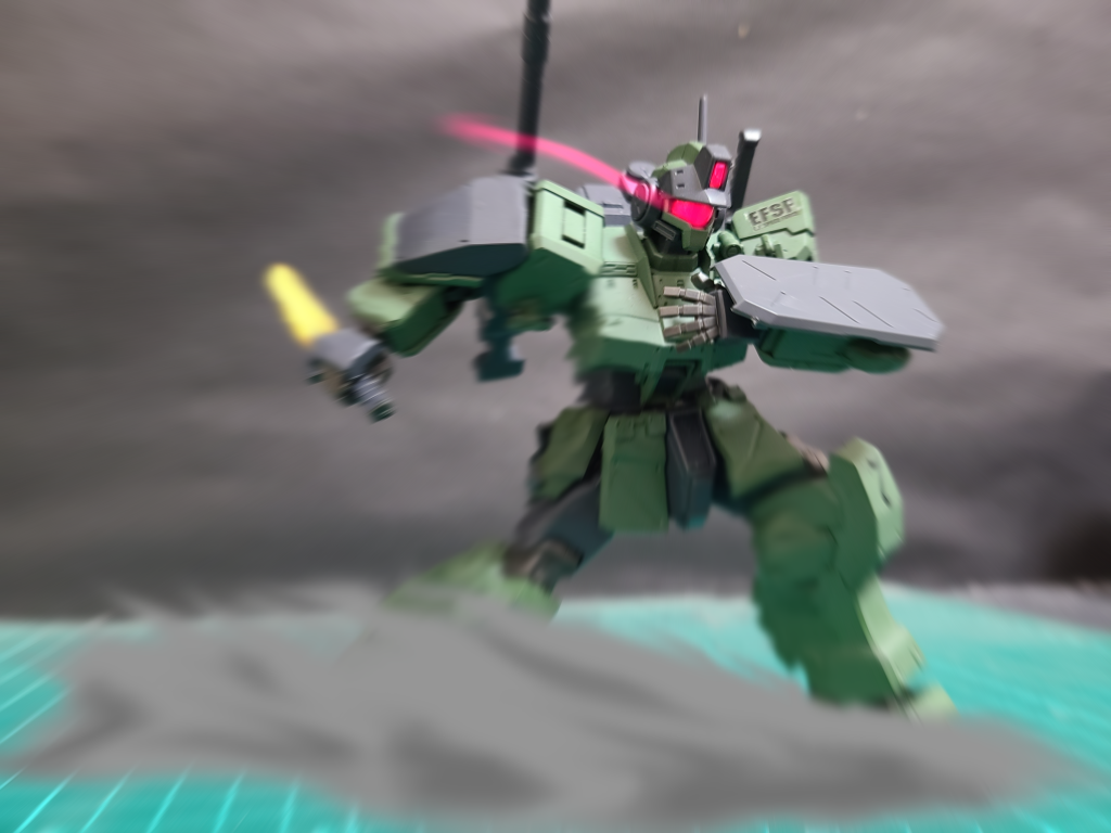 ヒートダガーを装備ハウンドω「近接戦闘を教えてやるよ!」