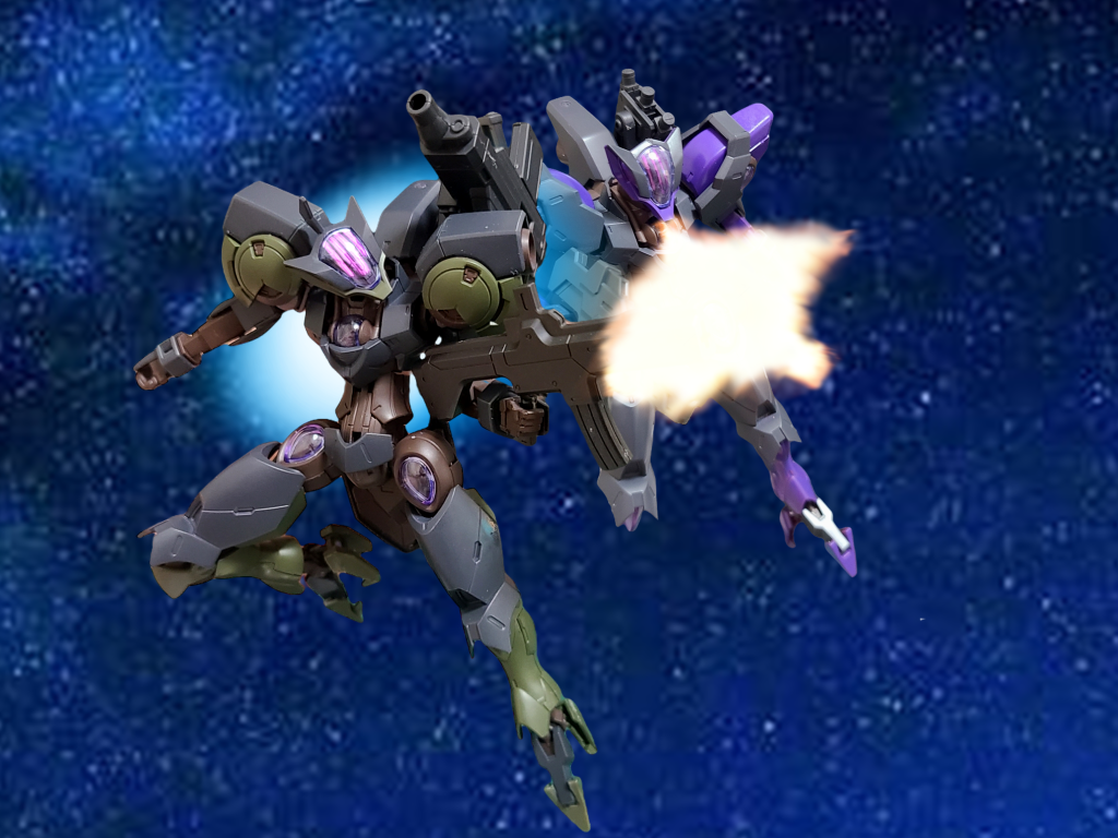 マシンガン装備