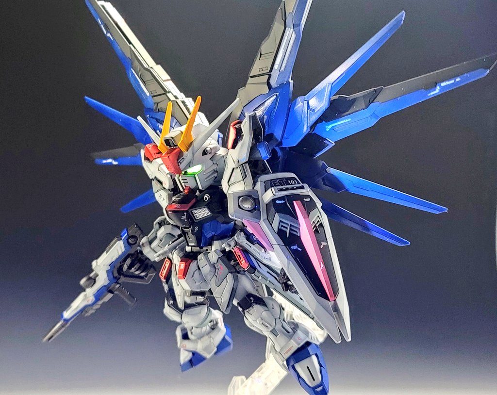 MGSD フリーダムガンダム 全塗装完成品 - プラモデル