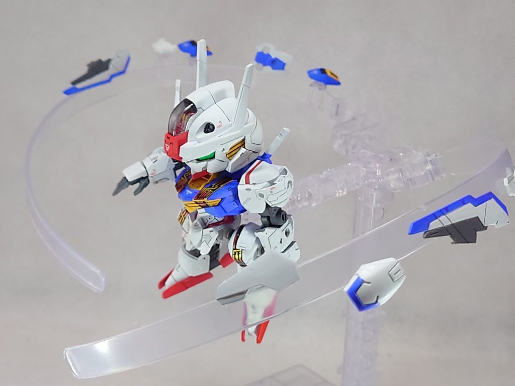 そしてガンビット展開状態、アニメのエアリアルはこの攻撃やシールドがえぐかったですね