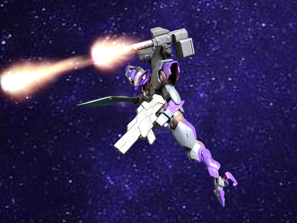 ショルダーカノン条約違反の実弾が入ってるのでスペーシアンに怒られる