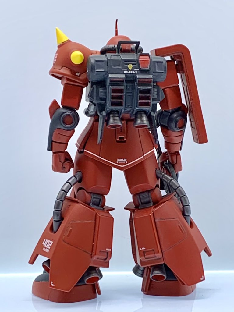 各部のデカールはRGジョニーザク用といつものハイキューパーツのものを利用してます。