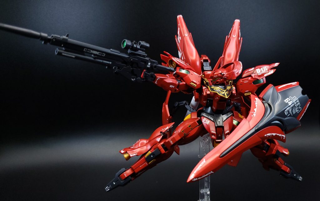 ビームライフルも似合います!