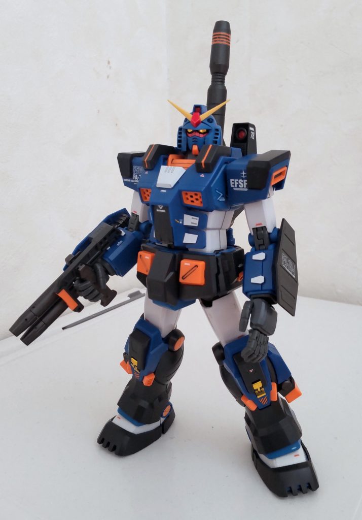 ＭＧ フルアーマーガンダム（ブルーカラーＶｅｒ．）–2枚目/制作者：otohiko0201