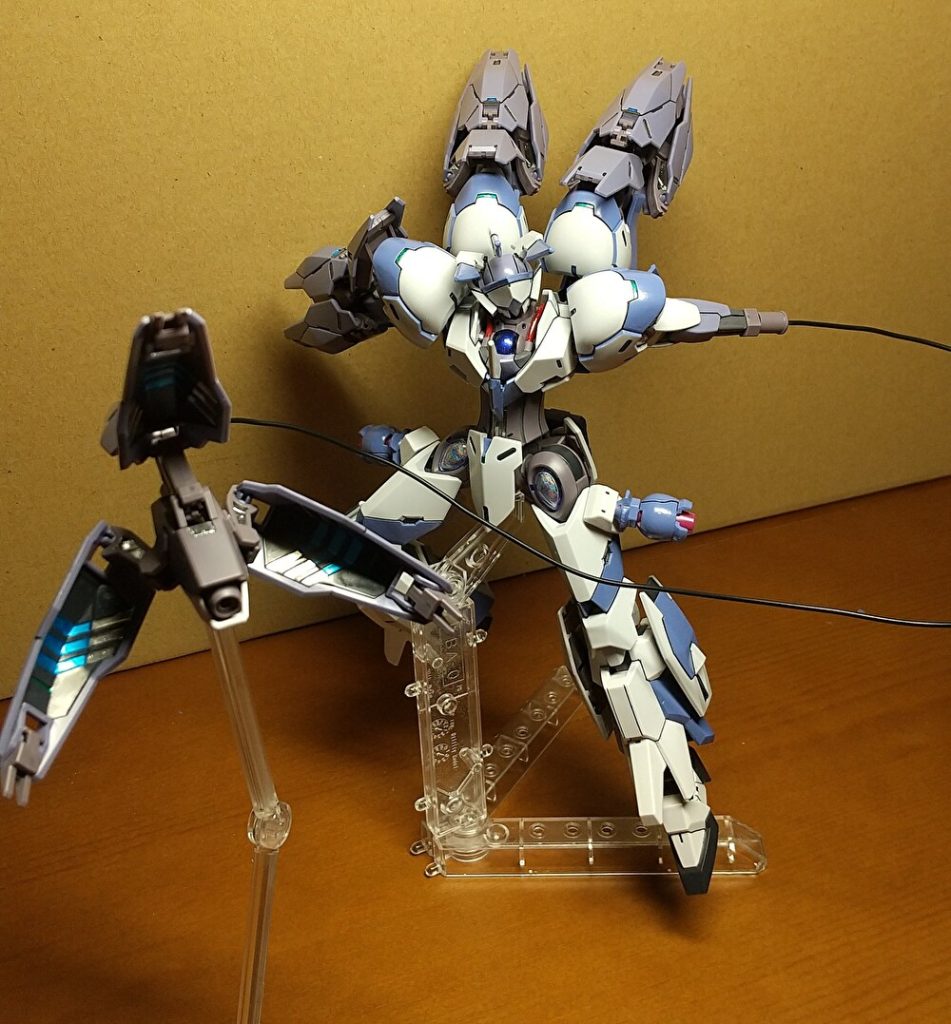 遠隔操作時でも高威力のビーム射撃が可能。