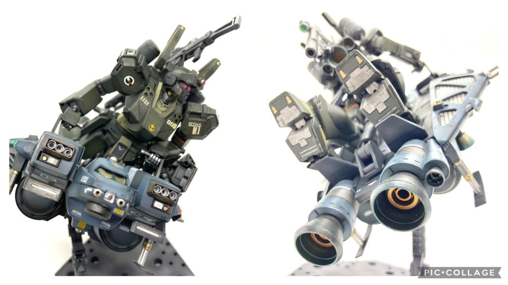 MSのバイクという感じで、個人的にはお気に入りのサブフライトシステムです。サイドのトラス構造がカッコいい。