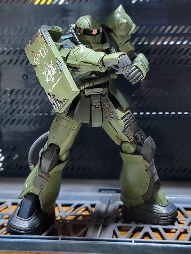 全塗装+ウェザリング仕上げです