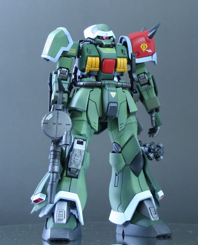 HGイフリートイェーガーR.S.C.(レッドショルダーカスタム)–6枚目/制作者：MIYA