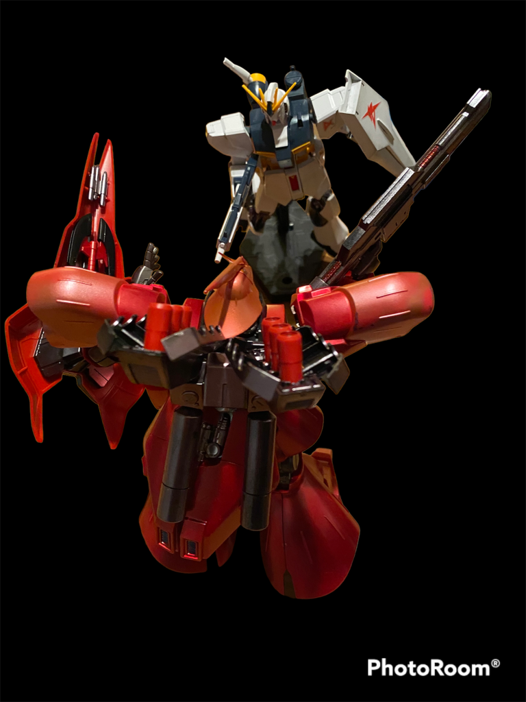 サザビーとのショット。