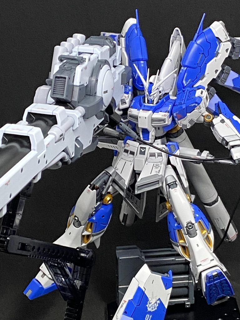 RG Hi-ν＆ハイパーメガバズーカランチャー–2枚目/制作者：ヴィルギニス