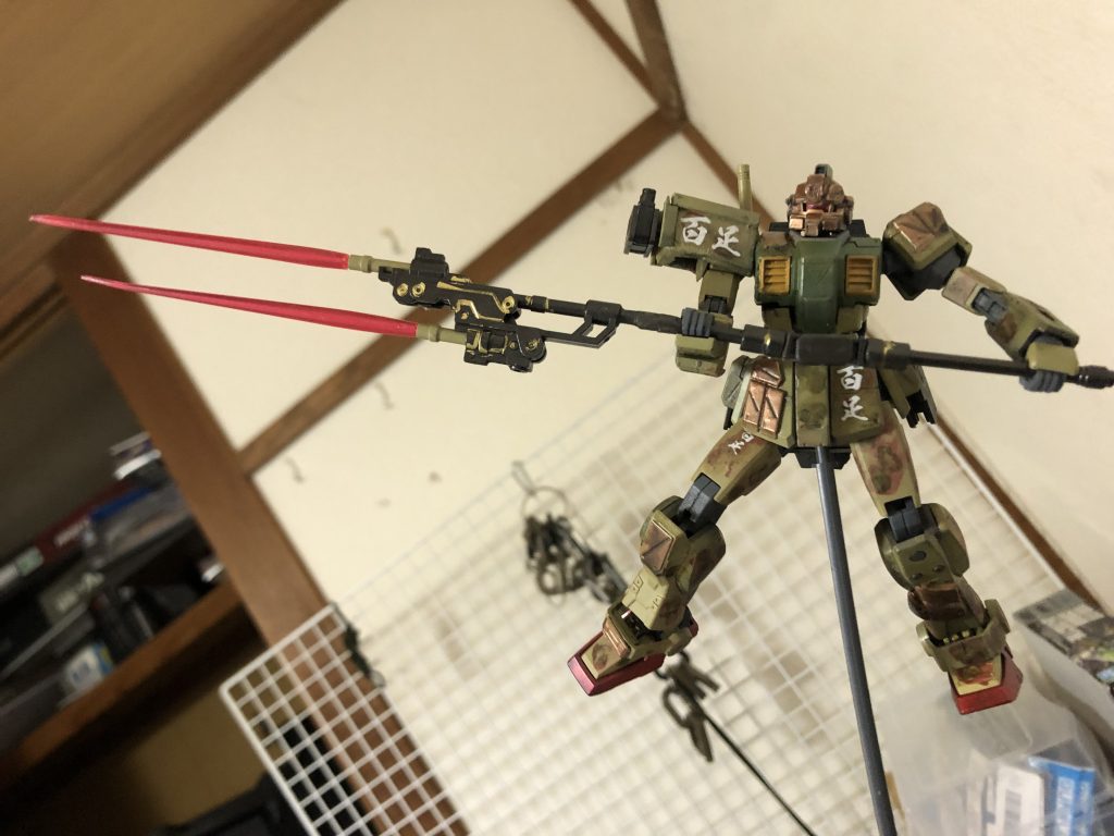 ツインビームスピアは延長&折りたたみ式に!