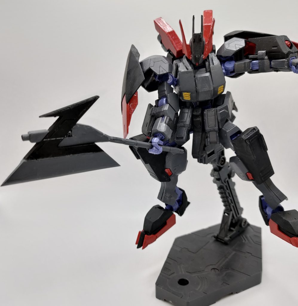 斧を振り下ろす描写を表現するポージング術を学びたいと思った写真です。