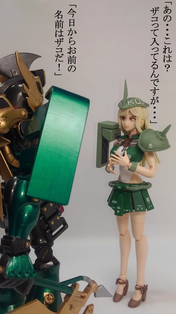 雑魚とザクっ子の意味でZAKOです