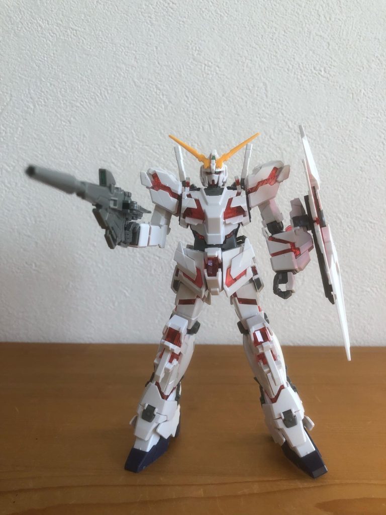 正面。買ったばかりでポージングに慣れていない頃に撮ったものです。