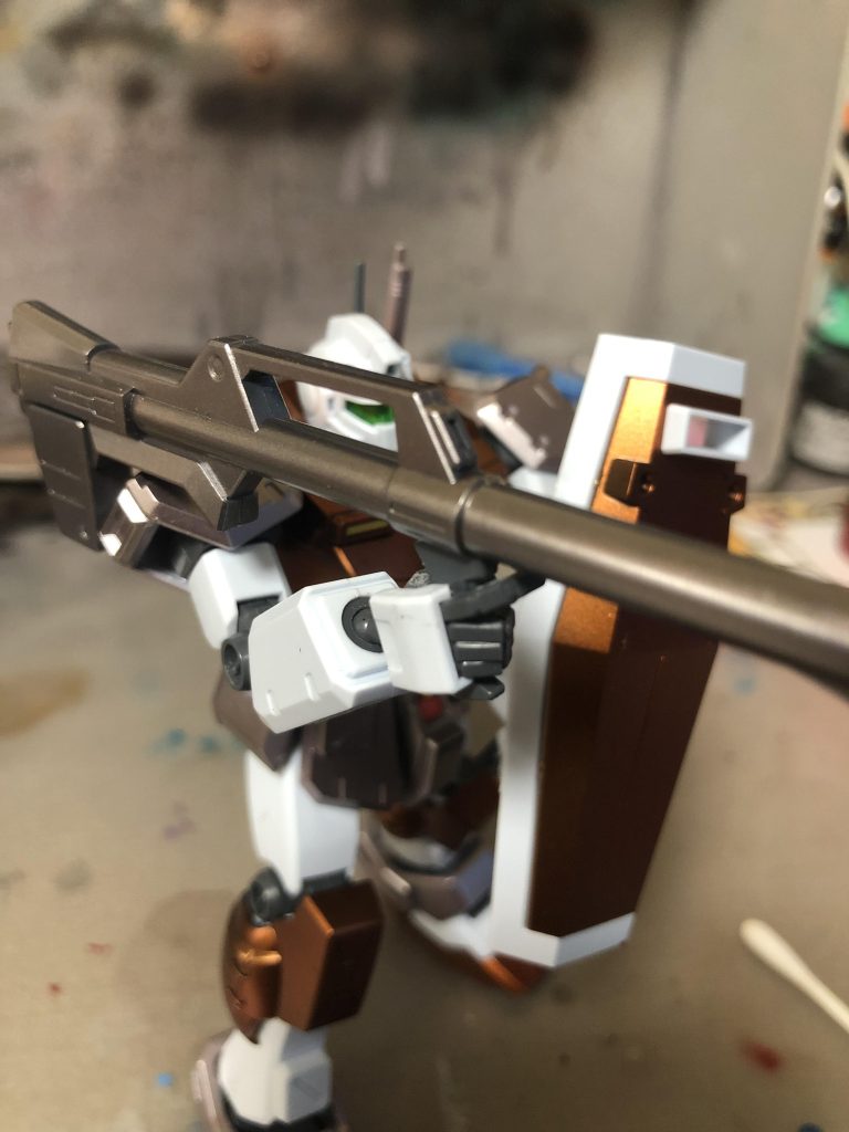 バズーカからチラ見えするヘッドパーツがかっこいい！(自画自賛