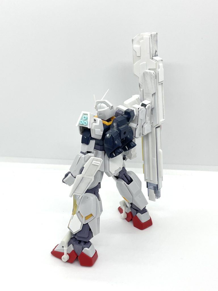 塗装前の背面です。