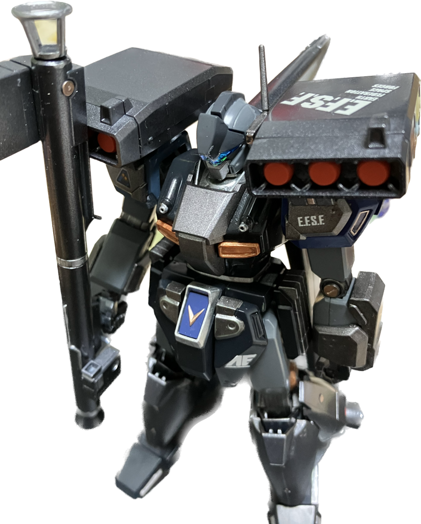 スタークジェガン　ロービジ風味塗装–4枚目/制作者：週末のリキ丸仙人