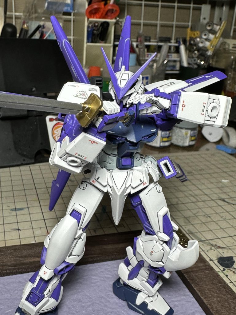 1/144 ガンダムアストレイ レッドフレーム(フライトユニット装備)–4枚目/制作者：ますす