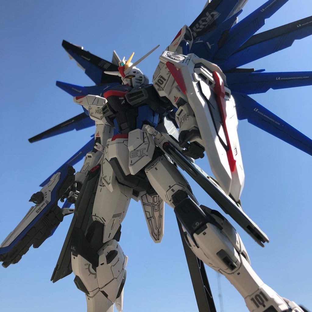 MG フリーダムガンダムver2.0｜M.U10ハチさんのガンプラ作品｜GUNSTA（ガンスタ）