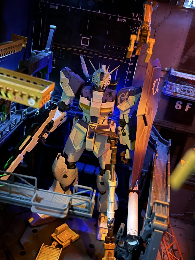 AE & 地球🌏連邦軍EFSF   MS格納庫ジオラマ別ver.–7枚目/制作者：SINANJU