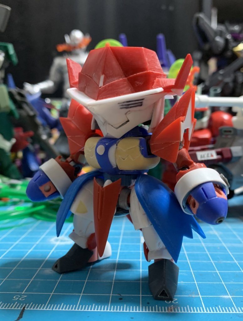 基本的にミキシングミキシングで再現出来ないパーツは自作です