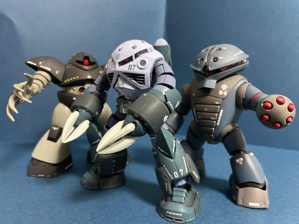 水泳部員3体揃いました②