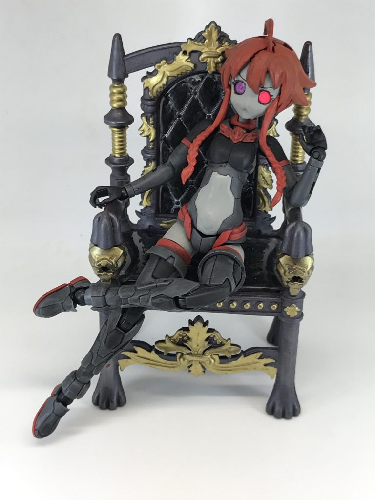 アホ毛は前後逆に付けてますが、間違えた訳ではありません前後逆に付けることでアホではなく、高度な知能を持っていることを表現←こじつけ