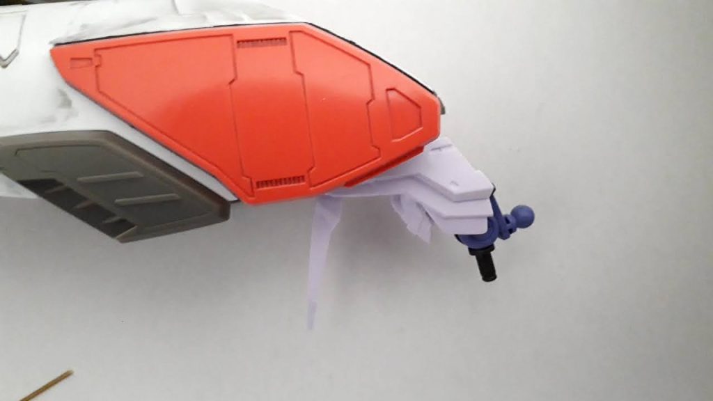 マルコシアスの肩に3㎜接続でハシュマルの肩を