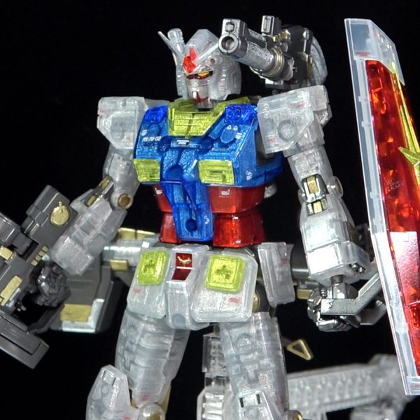 HG ガンダム(ジ・オリジン版)[クリアカラー]｜セリカ3さんの