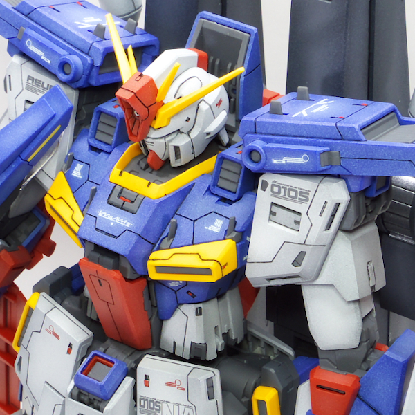 MG ZZガンダム強化型 ver.ka｜guplafactoryさんのガンプラ作品