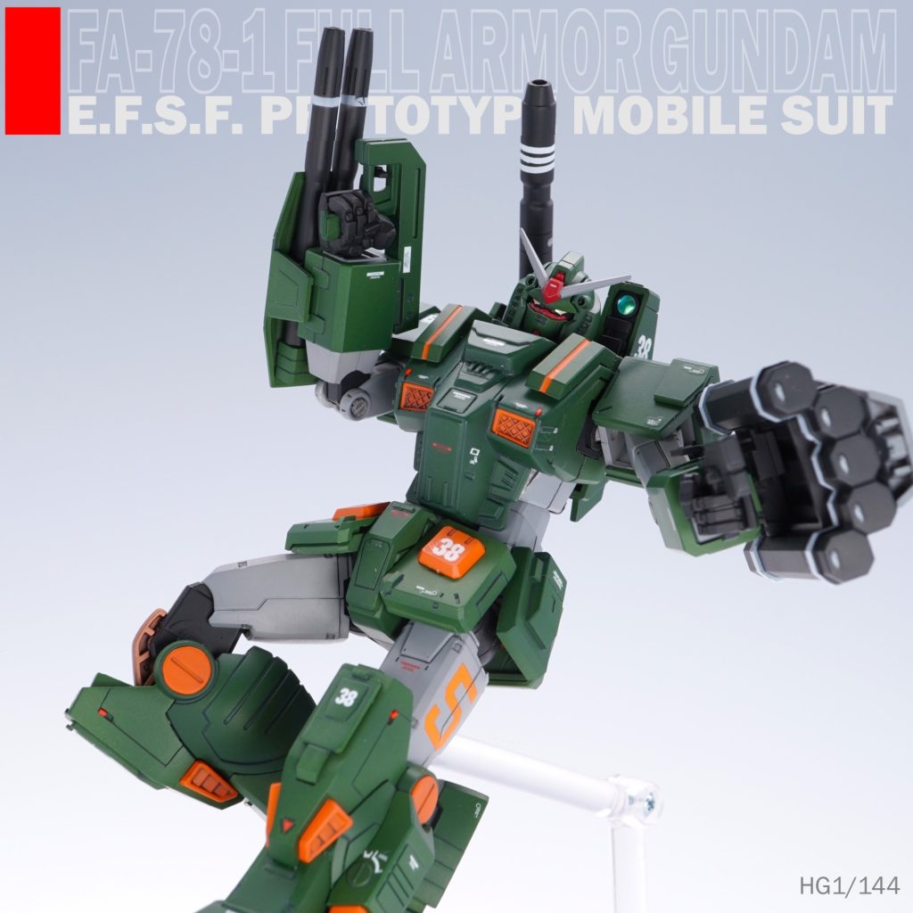 HGフルアーマーガンダム–2枚目/制作者：Take_35