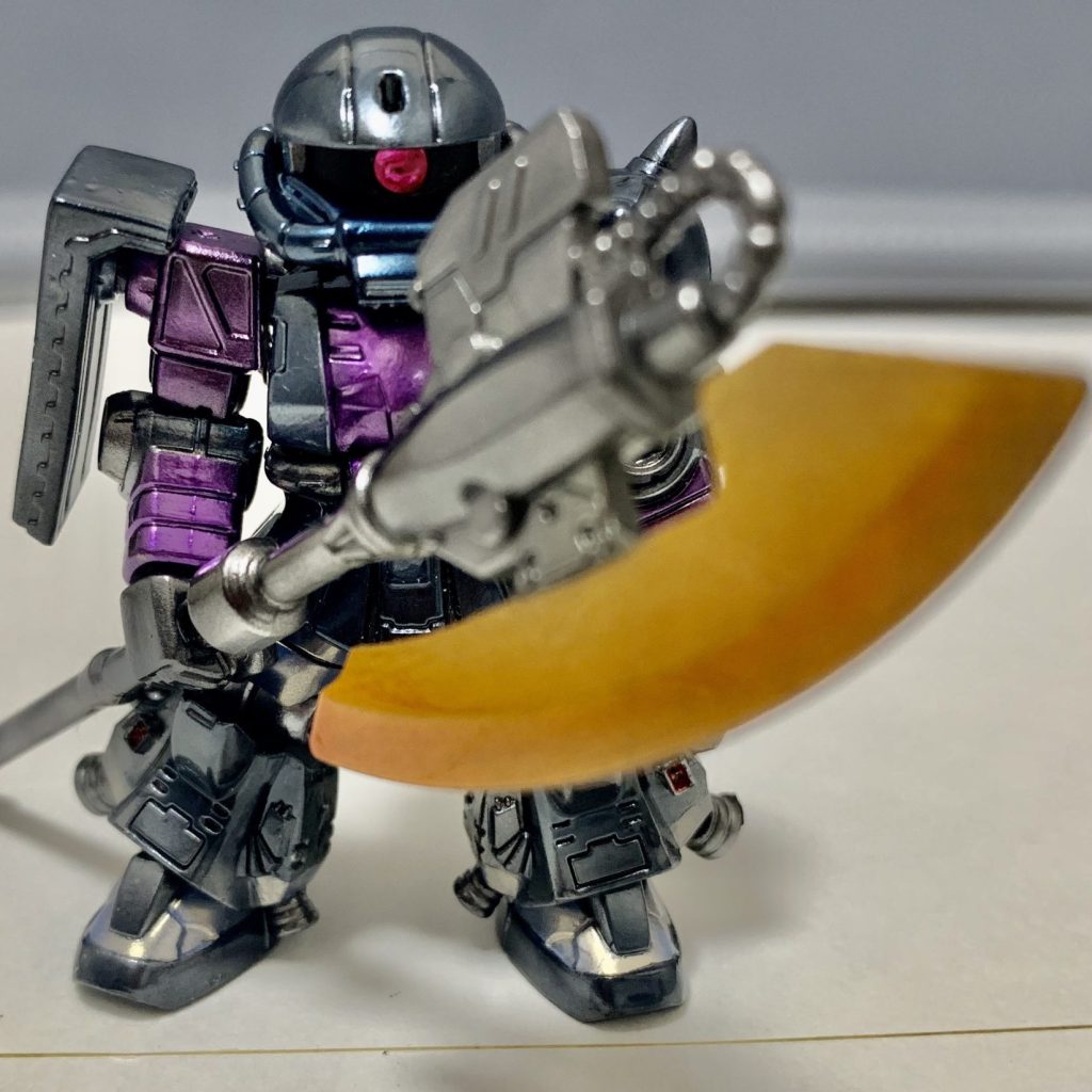日*す様 モビルスーツアンサンブル ゲルググ(黒い三連星機) 全塗装 完成品 日*す様 モビルスーツアンサンブル ゲルググ(黒い三連星機) 全