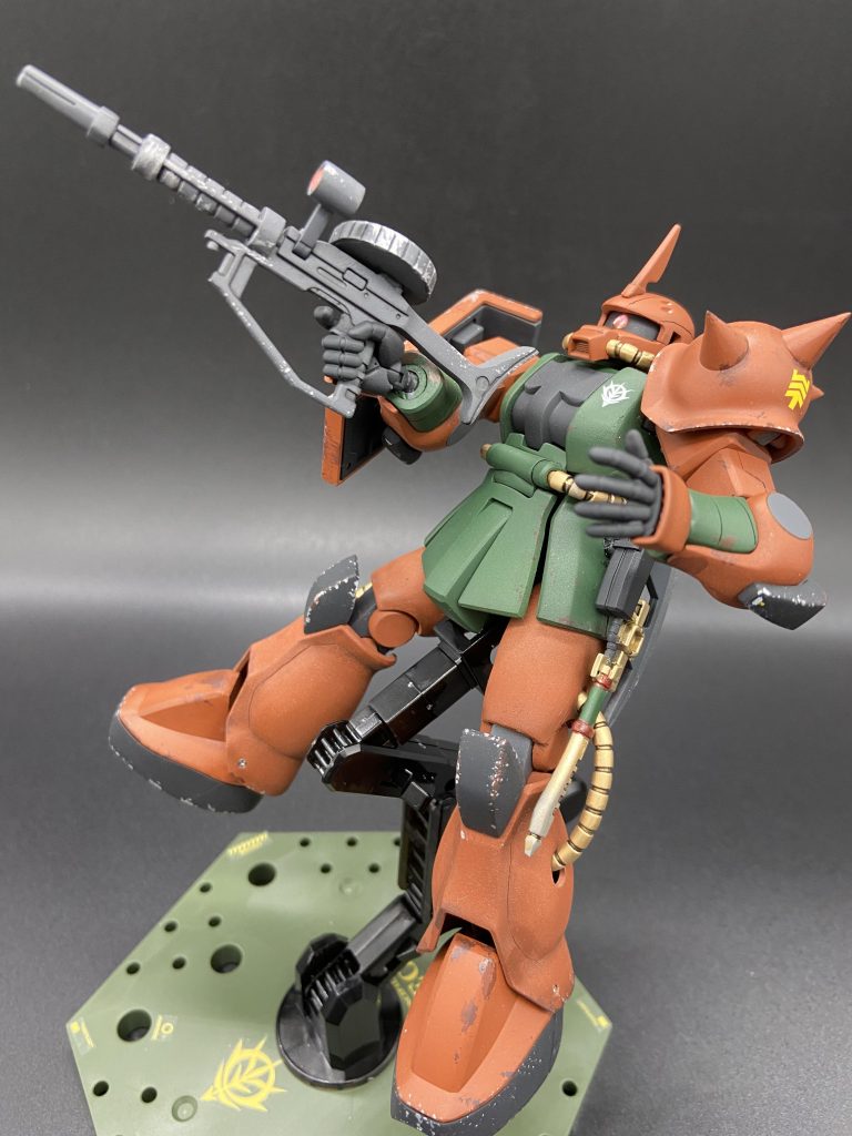 ヒートホークの持ち手部分少し塗り忘れてるのを発見してしまうw