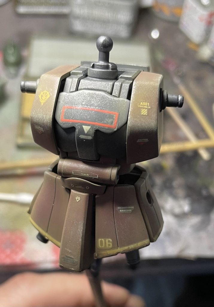 ドライブラシ、ウェザリングカラー、ウェザリングマスターを使ってのウェザリング塗装