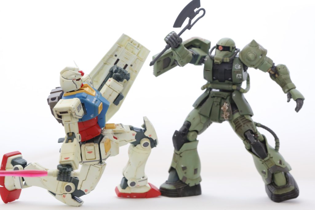 立膝も楽勝。よく動きます。作りごたえのある良いキットでした。ご覧いただきありがとうございました。