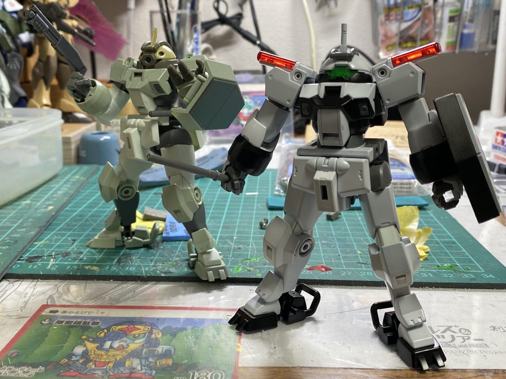 デミトレーナー２機と、チュチュトレーナーをミックスしとります。