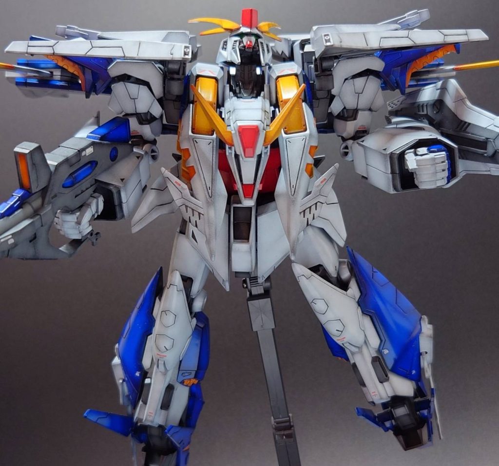 パーツが多くてグラーデーション塗装したことを途中で何度も後悔（笑）