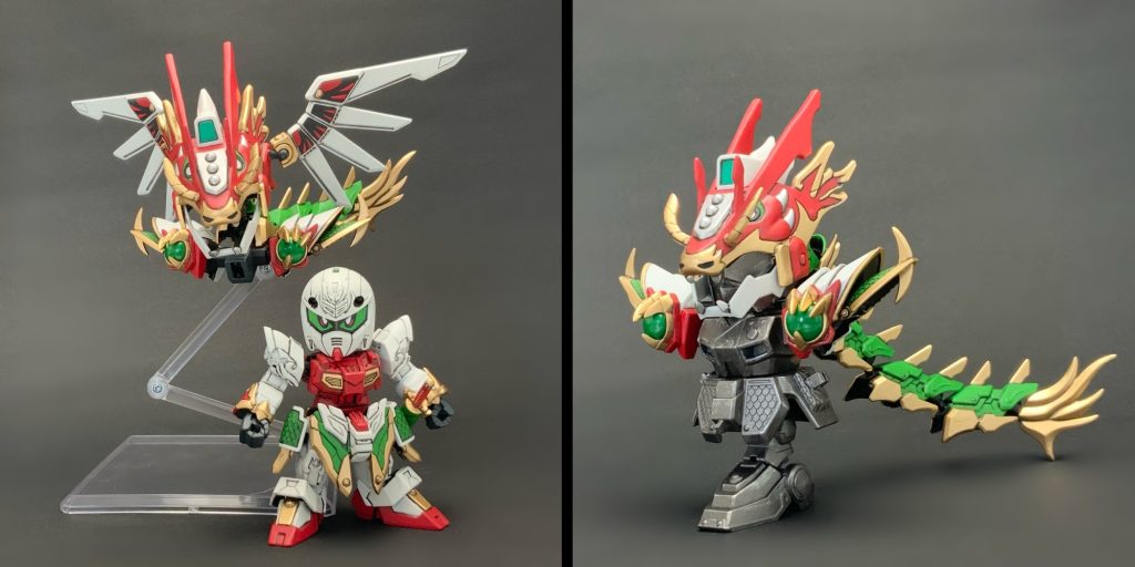 ●鎧飾り四獣王。獣の心と一体化し、獣の力を己の者とする四人の事だ!龍の他に、獅、犀、隼がいるぞ!